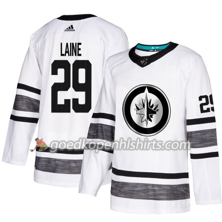 Winnipeg Jets Patrik Laine 29 2019 All-Star Adidas Wit Authentic Shirt - Mannen